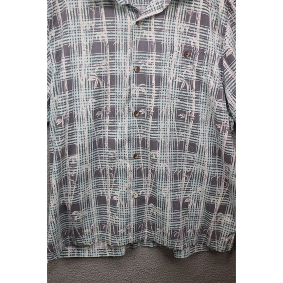 Tommy Bahama Men's Button Up Shirt-Size XXL-Floral-Silk Blend - Picture 2 of 13